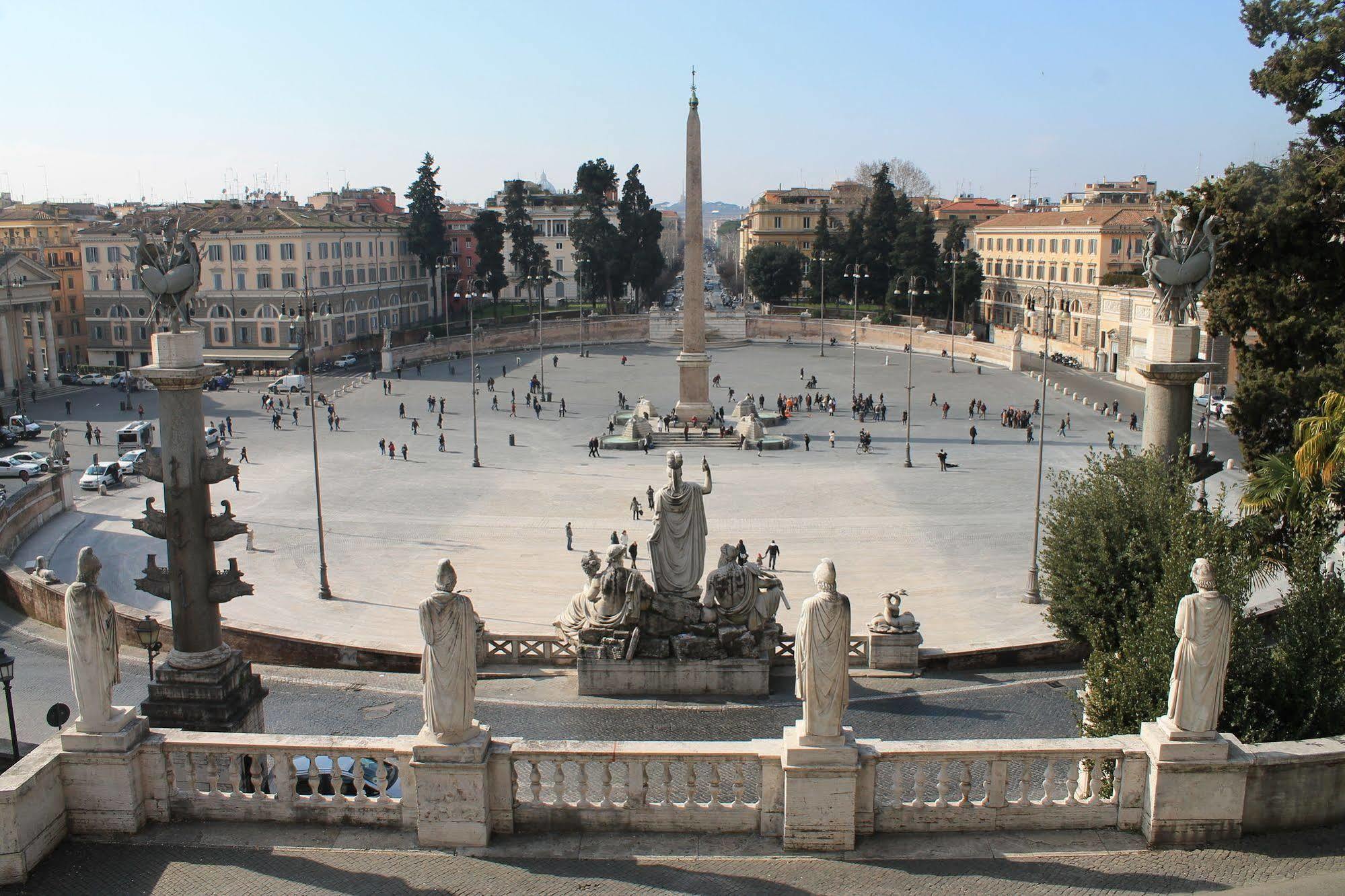 Lhp Suite Roma Piazza Del Popolo Luaran gambar